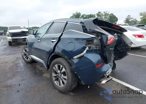 2017 Nissan Murano Sv z USA, uszkodzony, nr VIN 5N1AZ2MH2HN151373